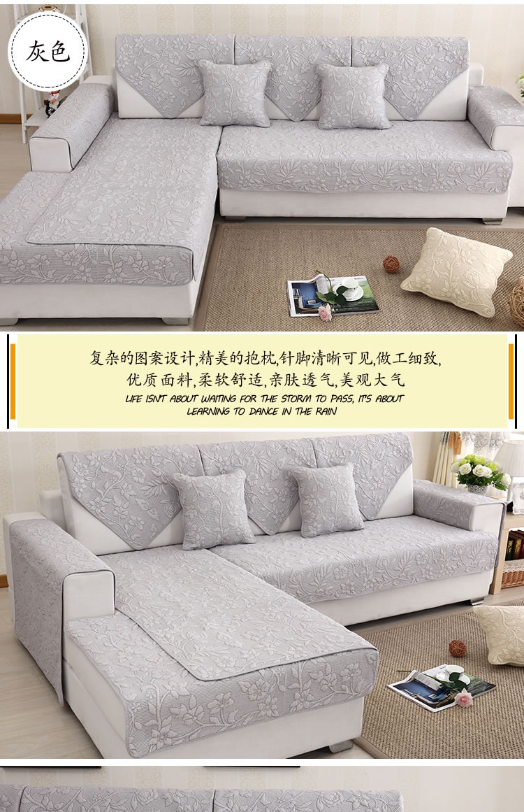 Cotton vải sofa đệm bốn mùa phổ quát châu Âu đệm mùa đông sofa khăn tay vịn bọc ghế sofa của Trung Quốc bao gồm tất cả - Ghế đệm / đệm Sofa thảm lót sofa