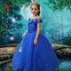 Aisha Tuyết Cạnh Aisha Bạch Tuyết Dresses Cô gái Sophia ngồi halloween trẻ em trang phục