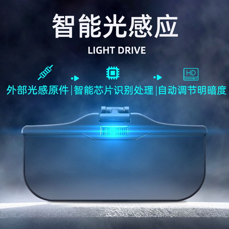 Car polarized goggles day and night dual-use sun visor driving sunglasses anti-high beam anti-glare sunshade