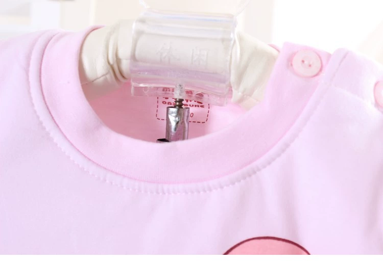 Baby voi bé cotton quần bé vai khóa nhiệt đồ lót cotton mỏng bông phù hợp với mùa thu và giải phóng mặt bằng đặc biệt thoi trang tre em cao cap