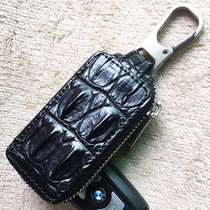 Upscale avocado leather key bag men genuine leather business car with remote control universal key padlock buckle bag tide