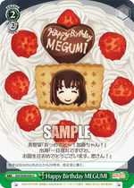 Happy Birthday MEGUMI U black and white wings passerby heroine F SHS W98-056
