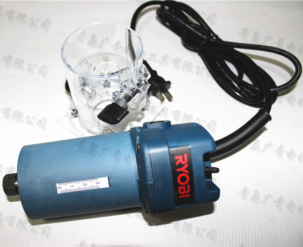 日本ryobi利優比tr 50a木工修邊機電動木工開槽機小鑼機雕刻機