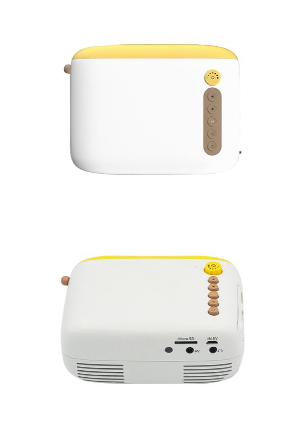 Le Jiada điện thoại di động không dây wifi máy chiếu HD micro máy chiếu di động ngoài trời rạp hát tại nhà mini - Máy chiếu
