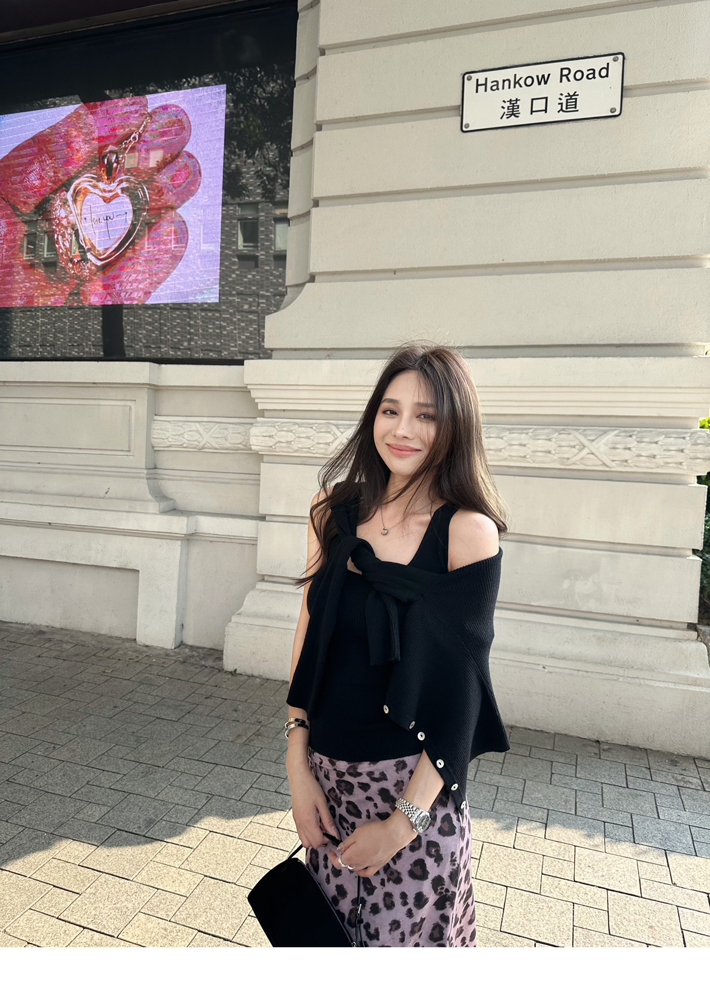 소녀 센스 양모 니트 오픈 가디건 여성 봄 디스플레이 화이트 투피스 조끼 상세 이미지 18