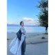 NanaByNana Madrid Holiday Old Money Relaxed Thin Sunscreen Windbreaker Women's Summer Long Silhouette Jacket