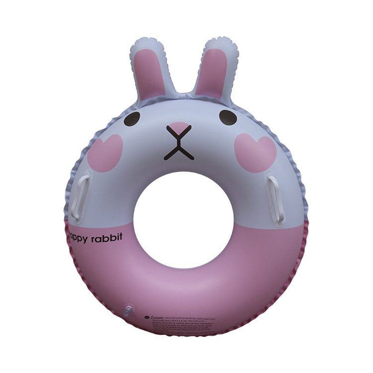 Vòng bơi trẻ em dành cho người lớn nách bên bờ biển đồ chơi bơm hơi float dày phim hoạt hình chàng trai và cô gái phao cứu sinh hồ bơi phao bơi cho bé sơ sinh