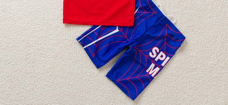 Đồ bơi cho bé trai và bé gái Phim hoạt hình Boxer Áo tắm ngắn tay cho bé Spa Beach Beach đồ bơi trẻ em cao cấp