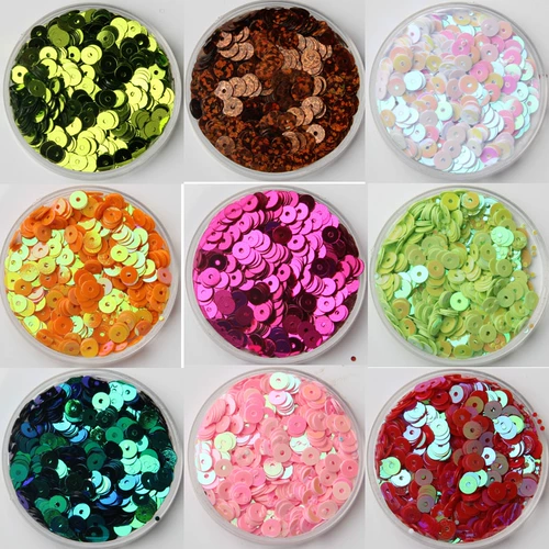 5 мм блестки DIY Материал одежда ручной работы декоративные вспомогательные материалы в отверстиях