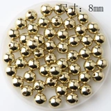 Браслет из бисера ручной работы, бусины, аксессуар, высококлассные аксессуары, золотое серебряное украшение-шарик, ожерелье