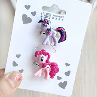 Фиолетовый + розовый лошадь