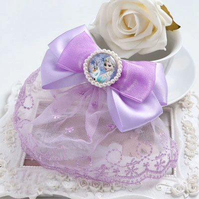 Детский аксессуар для волос для принцессы с бантиком