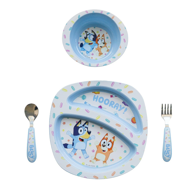 Buy Bluey Children's Tableware from the First Years in the Usa: Forks, Spoons, Plates, Bowls, and Cups