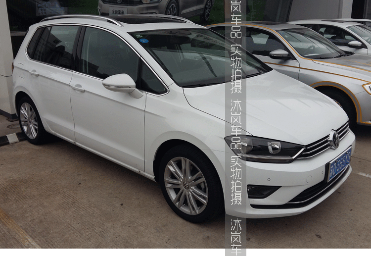 Jia du lịch mận khung mô hình ban đầu hợp kim nhôm đánh bóng sửa đổi bán 4 S mua Volkswagen Golf Jia du lịch mái giá