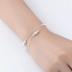 Vòng tay mạ bạc nữ Hàn Quốc phiên bản Nhật Bản và Hàn Quốc của sinh viên đơn giản hạt mận mận hạt bạn gái vòng tay quà tặng sinh nhật trang sức vòng pandora pnj Vòng đeo tay Clasp