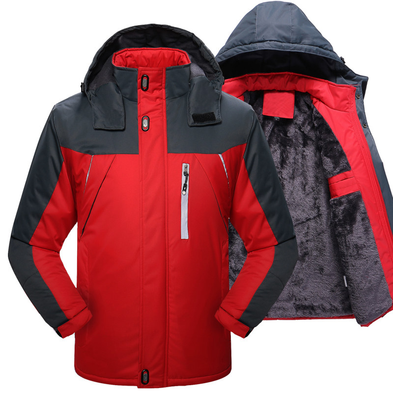 Hawling thicker charger coat men autumn winter warm coat outdoor mountaineering anti-cold cotton clothing tide waterproof windwear