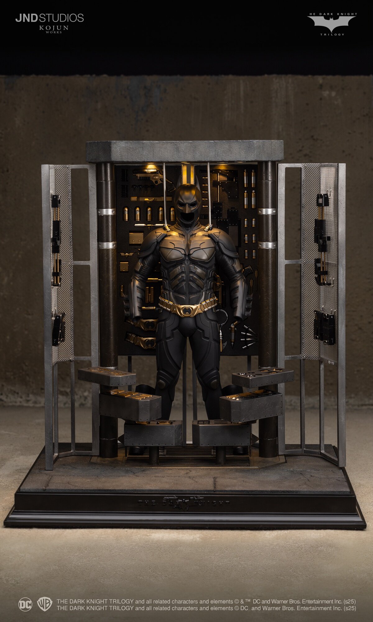 JND Studios & KOJUN WORKS (TYPE C) 1/6 Batman & Bale Action Figure