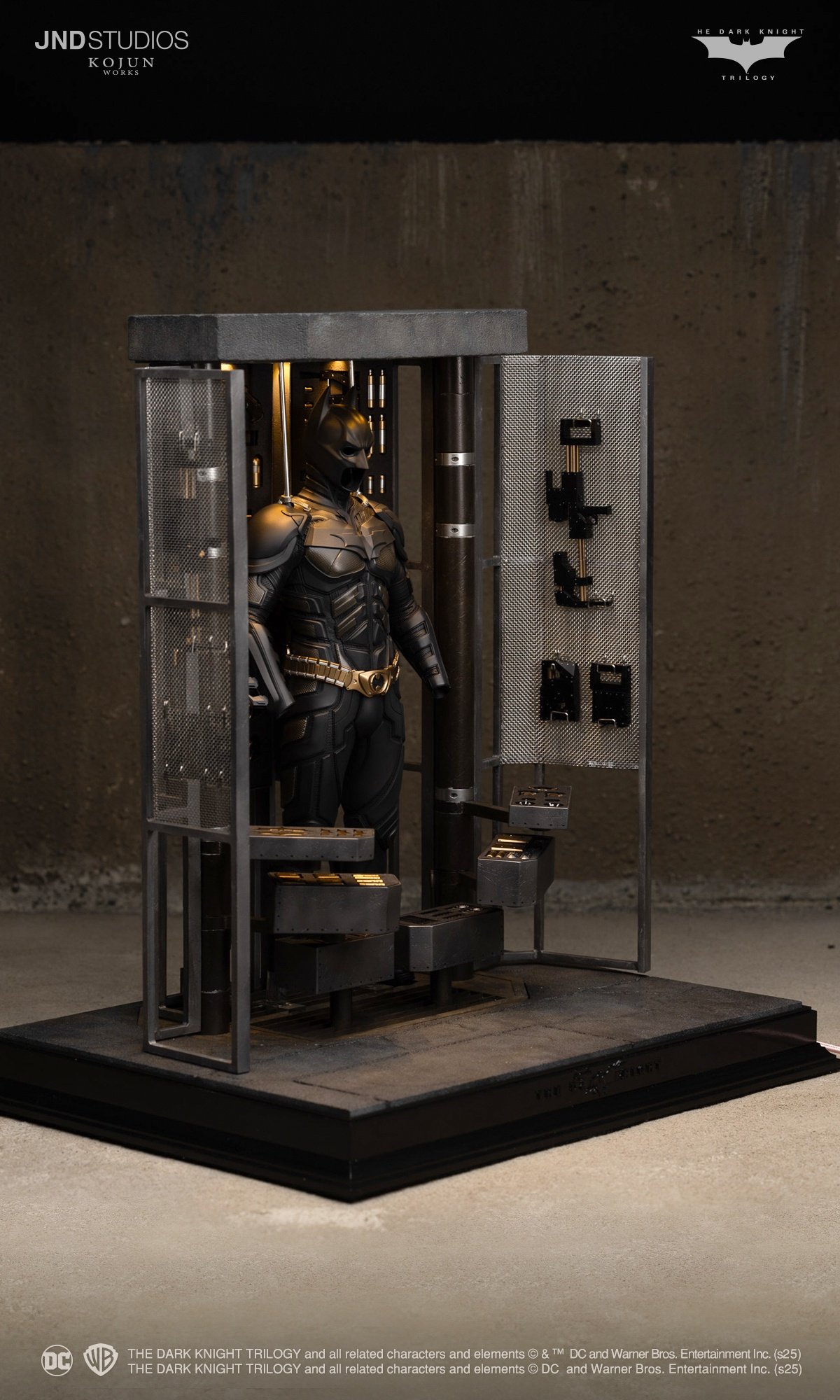 JND Studios & KOJUN WORKS (TYPE C) 1/6 Batman & Bale Action Figure