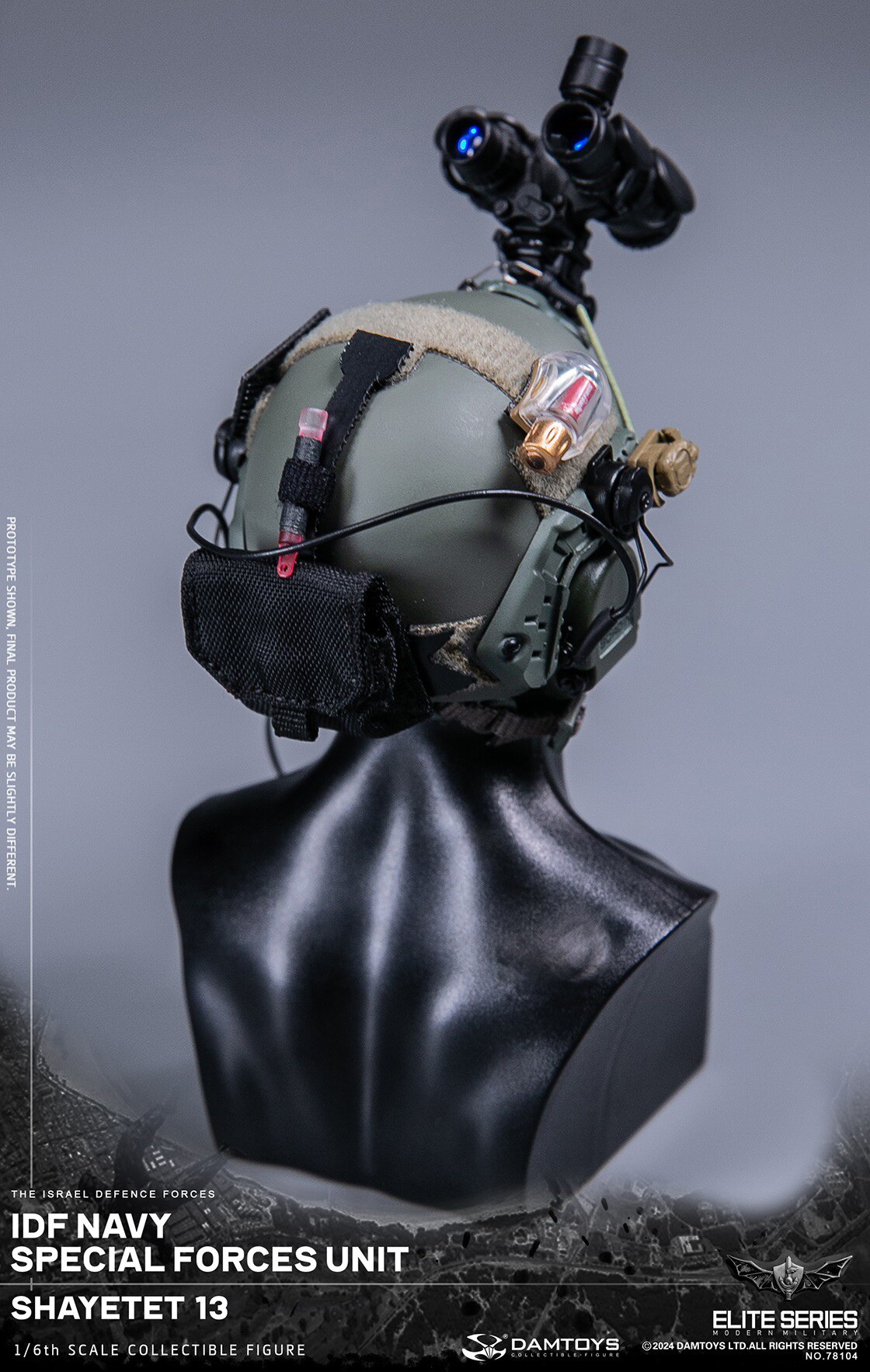 DAMTOYS 78104 1/6 IDF Navy Special Forces Unit Shayetet 13 Action