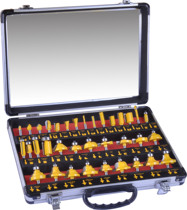 35-piece set woodworking trimming machine special milling cutter head 1 4 inch shank diameter 6 35mm
