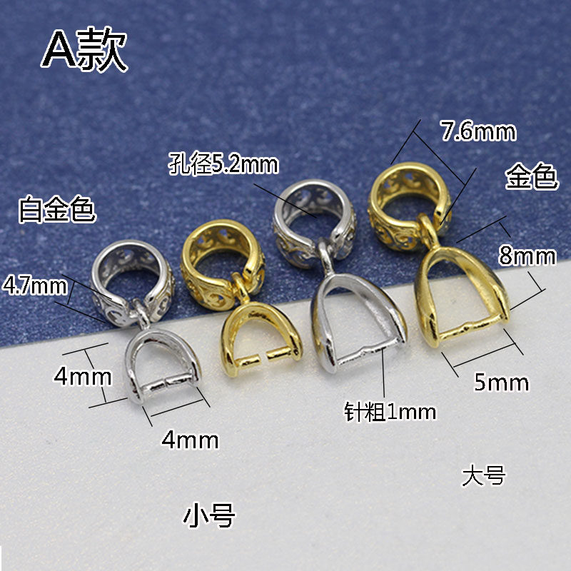 Pendant pendant Jade Pendant jade pendant Jade Pendant emerald jade Crystal Pendant Buckle Buttoned Head Pendant Pendant Strap Head 925 Pure Silver Belt Head