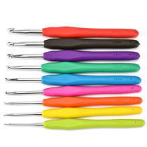 Household crochet tool set diy material wrap sweater hand hook wool needle soft handle crochet