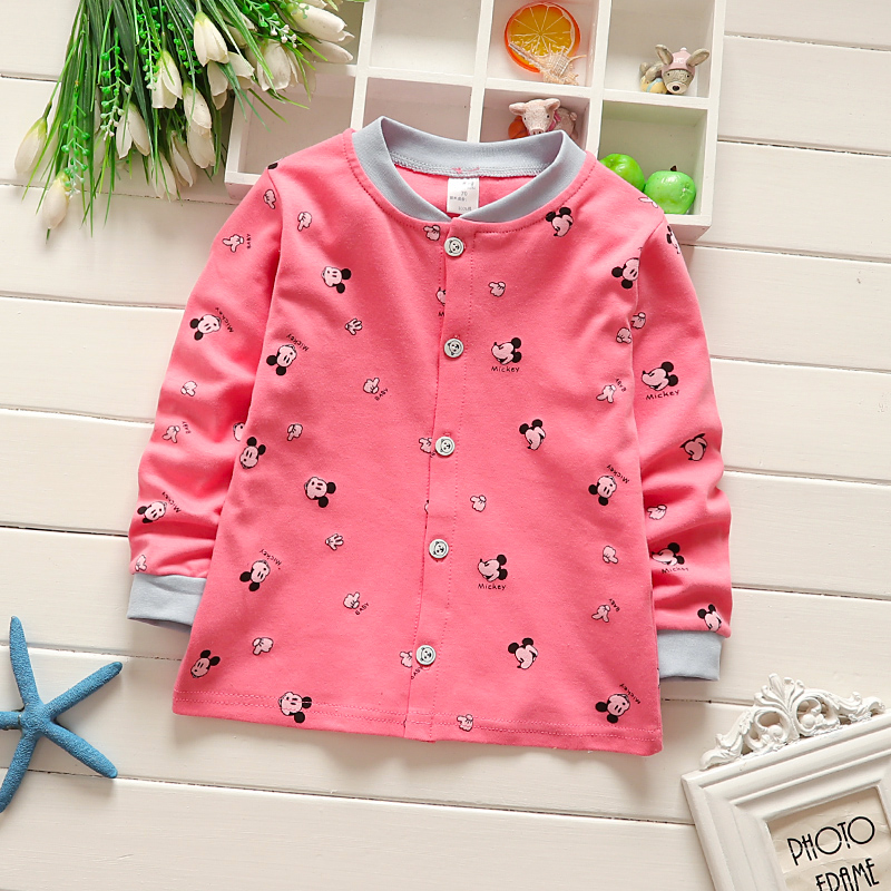 Quần áo trẻ em áo mới mùa xuân và mùa thu Phiên bản Hàn Quốc của trẻ em áo cotton trẻ em áo len trẻ em mùa thu quan ao tre em