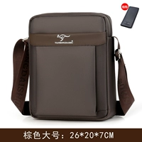 Коричневый большой качественный бумажник, стиль