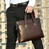 Бизнес-ноутбук для пожилых людей, сумка через плечо для отдыха, из натуральной кожи, бизнес-версия, для среднего возраста