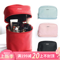 iplaybox minimalist Portable Vertical Large Capacity Cross Dressing MAKEUP BAG FEMALE HAND MULTIFUNCTION WASH CONTAINING BAG