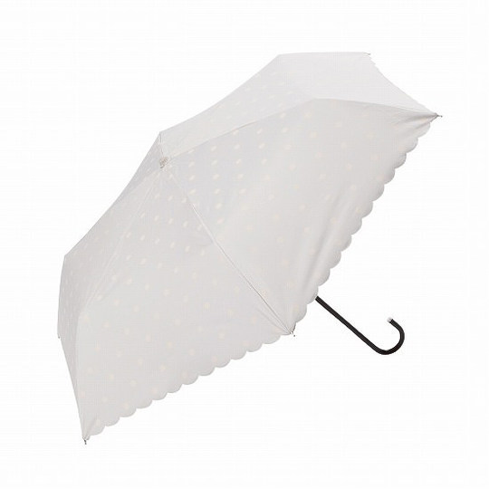 becauseJapanese small fresh J-shaped ultra-light three-fold folding sun umbrella professional-grade parasol light umbrella