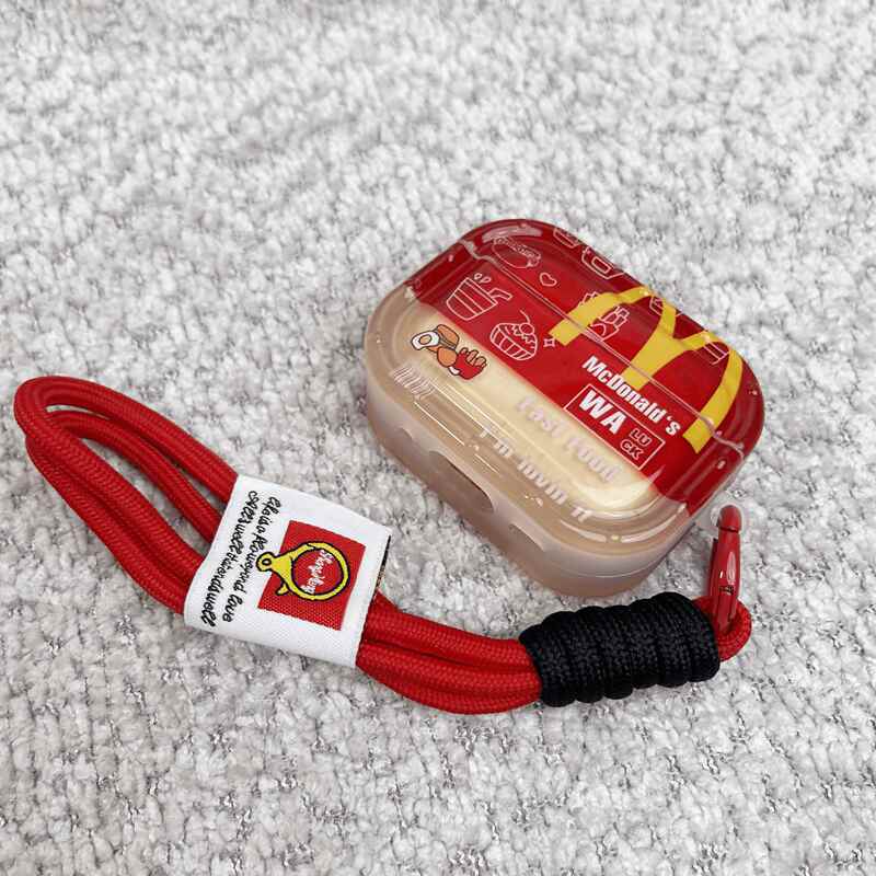 French Fries Burger Design Suitable for Airpods4 Protective Case, Airpodspro2 Protective Shell, Airpods3 Apple Third-Generation Wireless Bluetooth Earphones, Airpodspro3 Protective Shell, Huaqiangbei 5Th Generation 4Th Generation French Fries Burger Design Suitable for Airpods4 Protective Case, Airpodspro2 Protective Shell, Airpods3 Apple Third-Generation Wireless Bluetooth Earphones, Airpodspro3 Protective Shell, Huaqiangbei 5Th Generation 4Th Generation