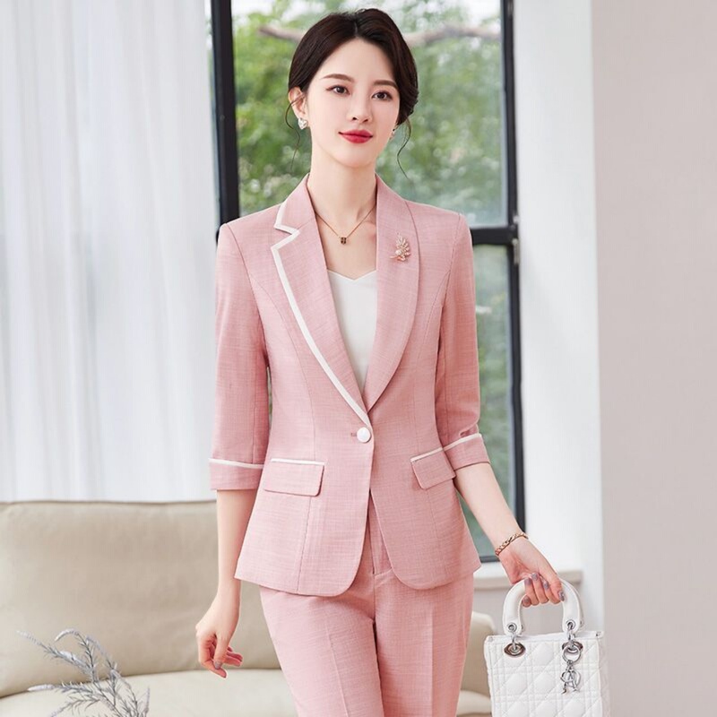 Maxmurny High-End Design Summer Casual Suit, Classy Elegant Goddess Style Professional Casual Blazer