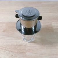 Вьетнамский Zhongyuan Coffee Filter Cup из нержавеющей стали капля
