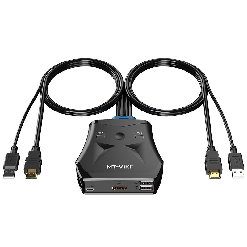 Maxtor dimension moment MT-201HL 2-port HDMI KVM switcher HD display USB sharer