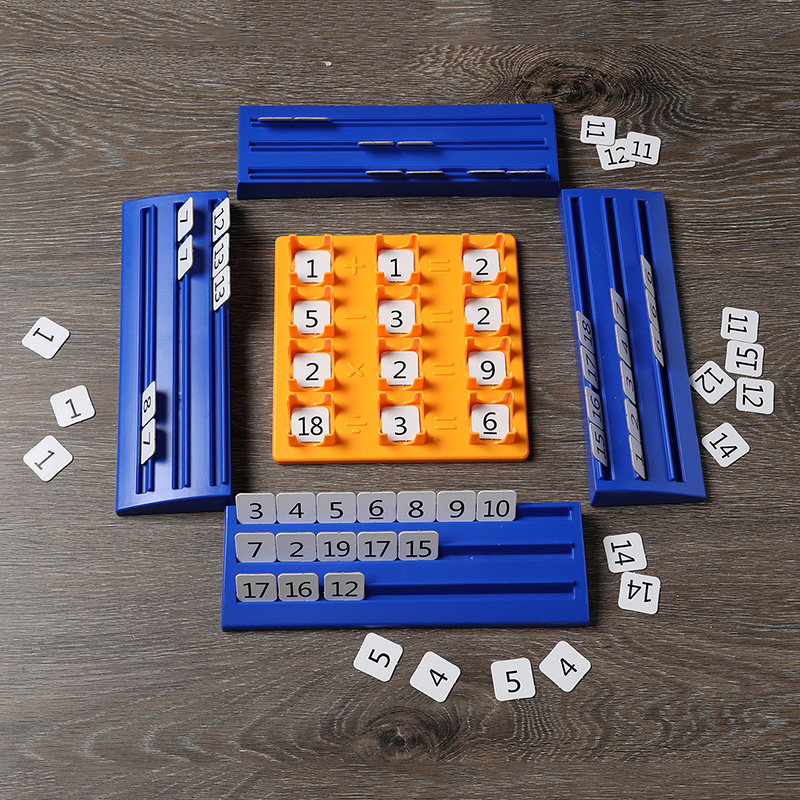 Brain Power Big Combat Operation Game Mathematical Logic Plus Minus Multiplication Division Puzzle Tabletop Arithmetic Digital Game Toys