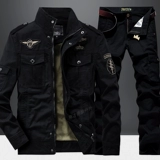 Осенний дорожный альпинистский хлопковый комбинезон для тренировок, износостойкий комплект