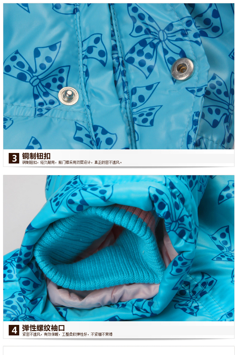 Manteau pour fille MOMOCO - Ref 2164379 Image 27