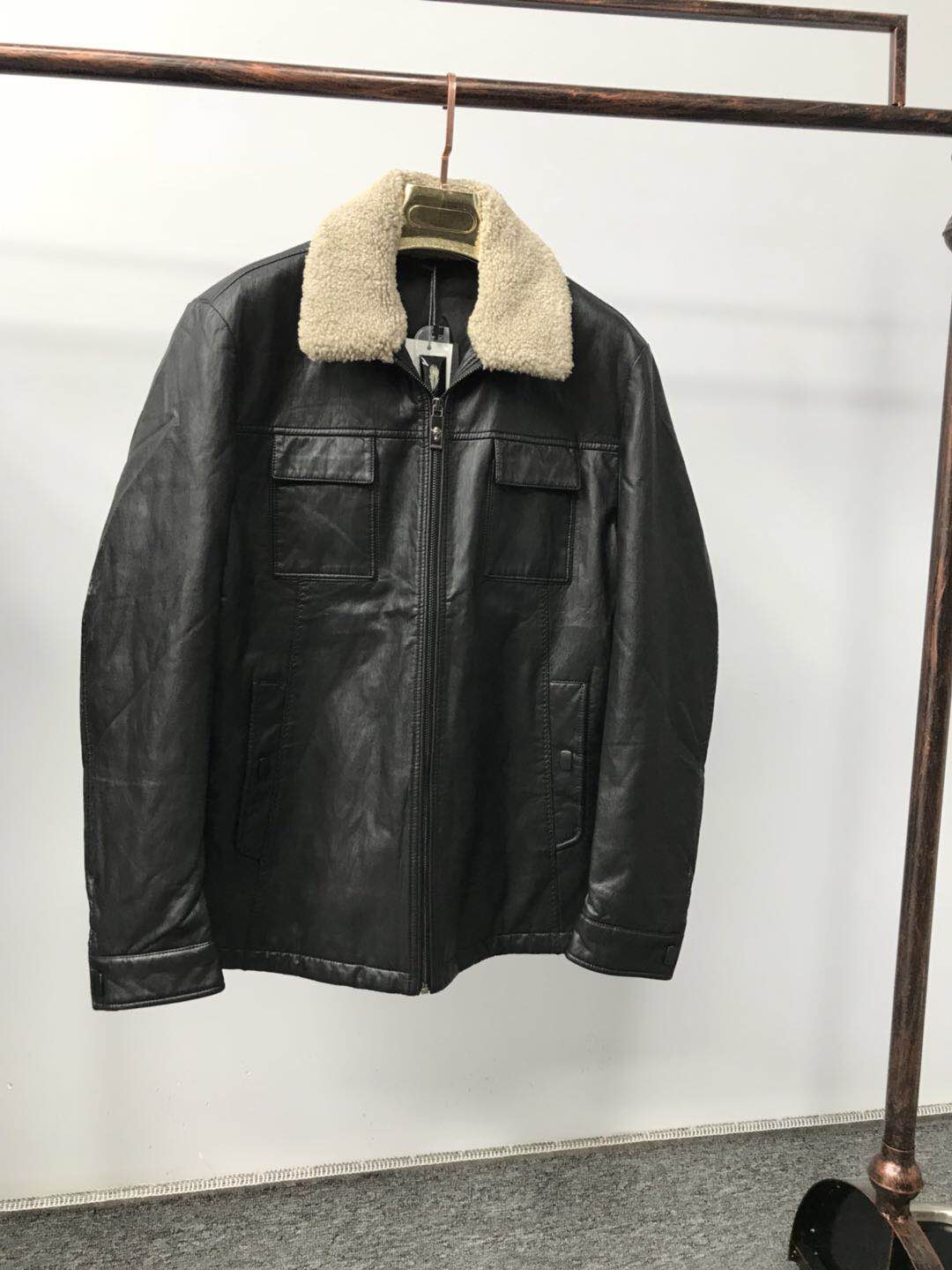 10.30 Áo khoác nam bằng da PU ngắn xuống nam 98073 shop áo khoác nam