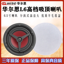 Huarth L6 family background music system suction-top loudspeaker sound embedded in separated alt-head sound box