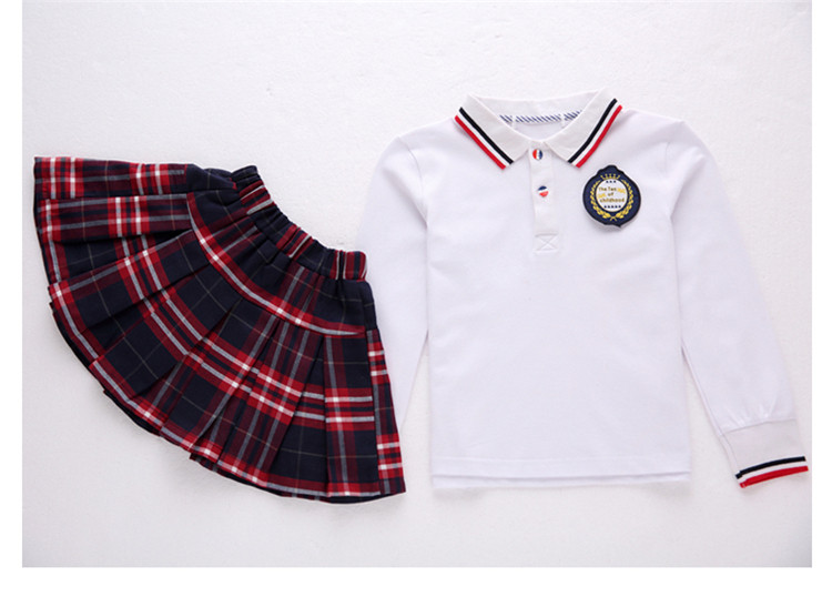 товар из китая 小学生英伦风校服幼儿园园服运动会班服团体服儿童春秋套装表演服