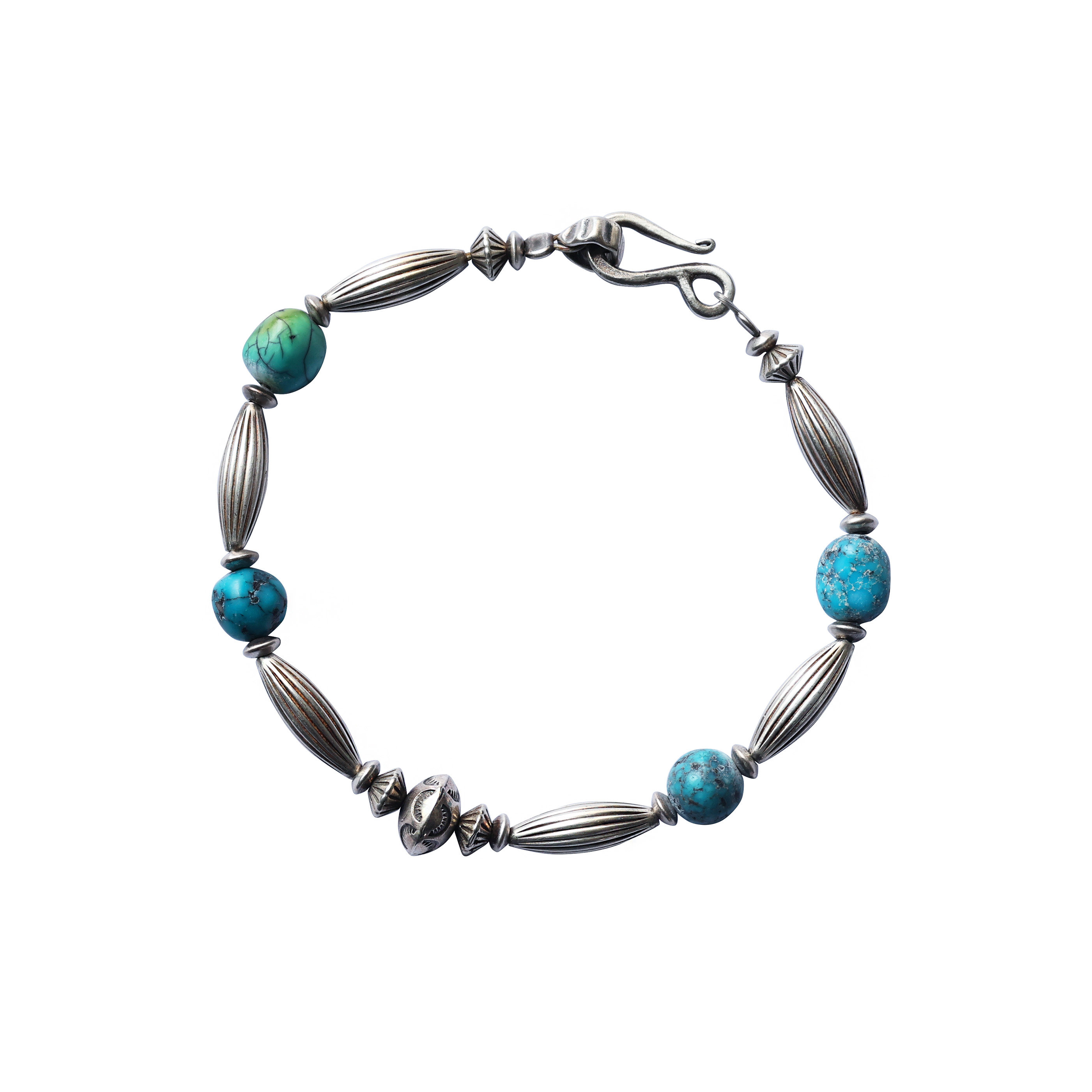 ナバホ族 ターコイズ インディアンジュエリー NAVAJO 0 ハンドメイド