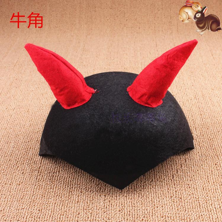 Phim hoạt hình động vật mũ trẻ em người lớn Liuyi biểu diễn COS đạo cụ cung cấp cha mẹ trẻ con thỏ thỏ gấu trúc lợn - Sản phẩm Đảng / Magic / Hiệu suất đồ hóa trang tóc giả