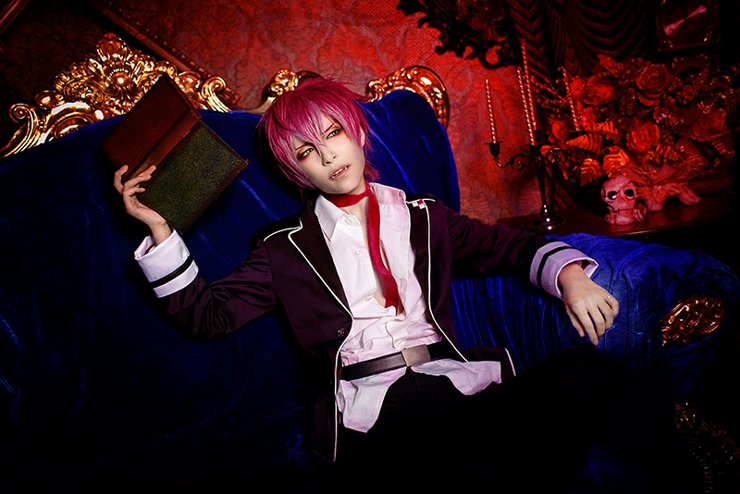 Meicube Ưu đãi đặc biệt Diabolik Lovers ngược tập ア ヤ ト / Tóc giả cosplay gradient Ayan - Cosplay