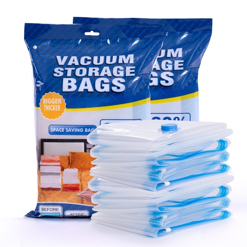 Amazon's Same Vacuum Compression Bags for Clothes and Quilts, Space-Saving Plastic Packaging Sealed Bags