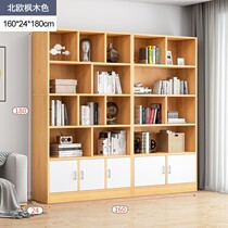 Simple Bookshelf Floor Multilayer Shelve Shelf Home Bookcase Economy Type Lockers Student Lockers Floating Window Intake