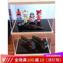 Hand-made display cabinet acrylic transparent display cabinet toy gundam cabinet car Lego animation model cabinet