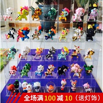 tokidoki unicorn display cabinet Taoqi Dodoqi doll doll hand-made storage box toy decoration display rack
