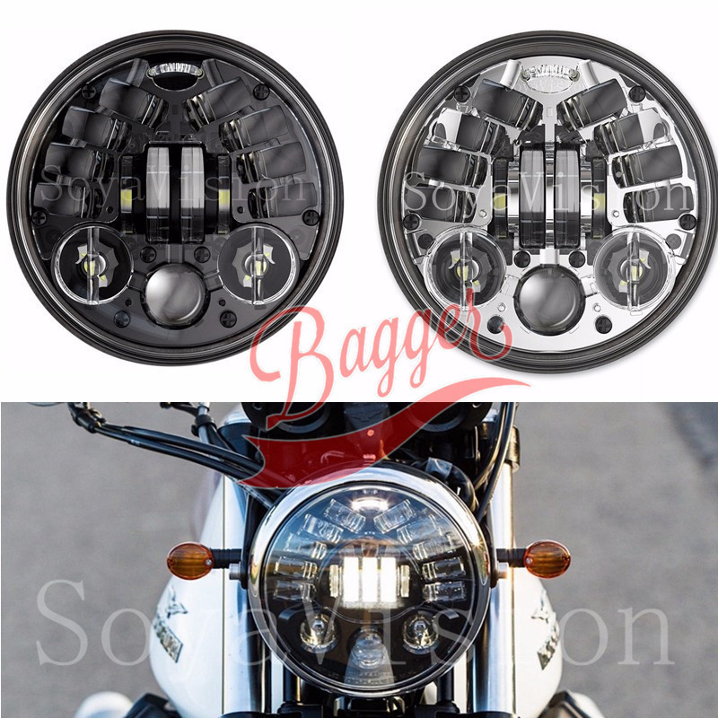 5 75 inch Harley locomotive projectors LED DRL Living room Lamp sportspersons 883 1200 48 48 tail Breakthrough