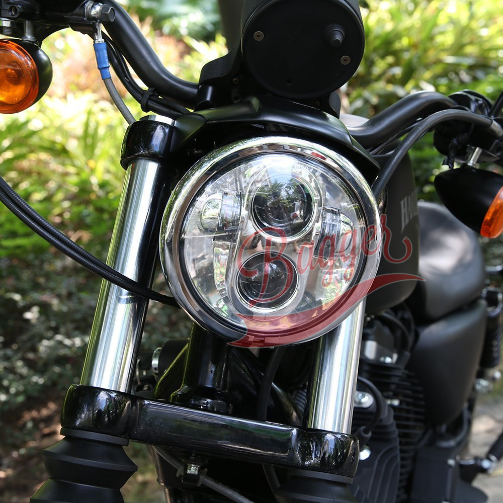 5 75 Lights Harley locomotive lights LED projectors campaigners 883 1200 48 72 72 tail breaks